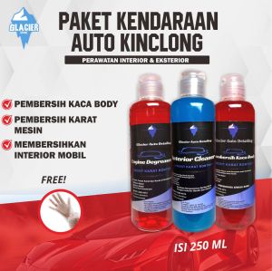 Paket Bundling 3 botol pembersih kerak mobil dan motor