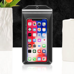 Túi Đựng Điện Thoại Di Động Chống Thấm Nước Dùng Một Lần Trong Suốt Bảo Vệ Màn Hình Cảm Ứng Chống Bụi Chống Nước Cho Người Giao Đồ Ăn