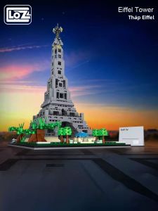 Loz | Khối Xây Dựng Giáo Dục Cho Người Lớn - Mô Hình Tháp Eiffel