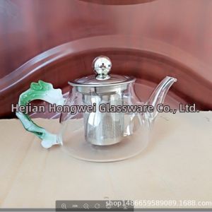 Filtered Durable Heat-Resistant Glass Teapot