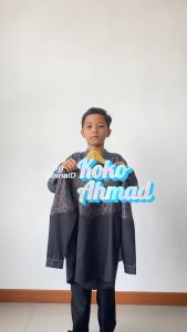 Tabina Setelan Lengan Panjang Anak Laki-Laki hingga Remaja Seri Ahmad usia 2 sampai 16 tahun
