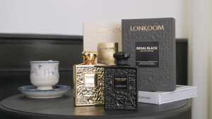 LONKOOM REGAL GOLD /BLACK EAU DE PARFUM Men Perfume EDP 100ml Long Lasting Fragrance Woody Gourmand Note Fathers Day Gift