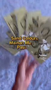 5 PCS RANDOM / Mainan Mewarnai Pasir Anak / Sand Colours / Mainan Anak