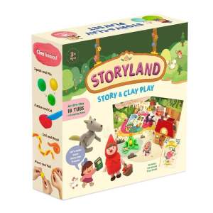 Story & Clay Play Adventure Set Creative Storytelling Toy for Kids srotyland kids Christmas gift