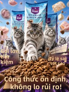 Thức Ăn Mèo Hấp Dẫn Hải Sản Dinh Dưỡng 20 kg