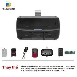 Điều Khiển Từ Xa Cổng Genie Tuyến Tính Đa Năng 300/310/315/318/390 MHz Điều Khiển Từ Xa Tự Động Hóa Nhà Để Xe Cho Cổng