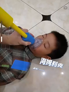 Suffocation emergency lifesaving suction children and adult first aid kit portable anti home device