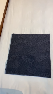 Kain Bintik Anti Slip Felt - Motif Daun Bunga - Alas Karpet Keset Sajadah Gramasi 100-300 gram Lebar 150-200 cm