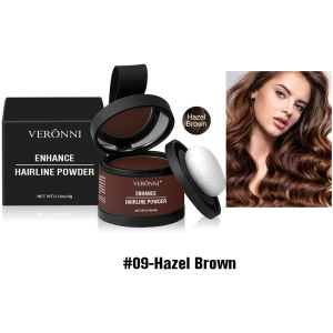 14 Colors Hairline Powder Makeup - Instant Root Touch Up & Cover Gray HairWaterproof & Sweatproof for Natural Look Long-Lasting