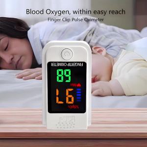 Small Fingertip Oximeter Home Blood Oxygen Meter Portable LED Finger Clip Pulse Oximeter Saturation SpO2 Heart Rate Monitor