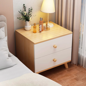 Lemari Meja Minimalis Bedside Meja Nakas Meja Samping Kamar Tidur Minimalis Bedside Table Meja Nakas Putih Kamar40x35x50cm