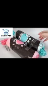 WESHOP88 1roll(20sheets) Reusable Cleaning Wipe Household Kitchen Cloth Microfiber Towel Rolls Dish Rags