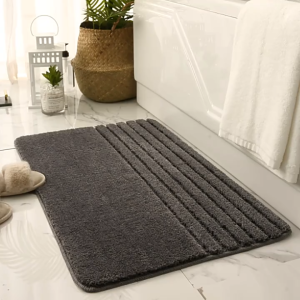 Thickened Bathroom Mat Entrance Doormat Absorbent Non-Slip Floor Mat Bedroom Kitchen Carpet Bath Rug Machine Washable Entrance Rug