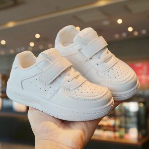 JIFANPAUL | Breathable White Canvas Shoes for Kids