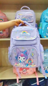 Beg Sekolah Tahun 1-6 Beg Pelajar Budak Beg Buku Kanak-Kanak Perempuan Kids Primary School Bag Student Kuromi Backpack Elementary School