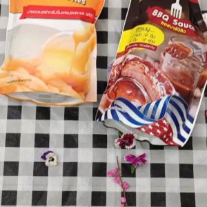 ซอสบาร์บีคิว ยกลัง 10ถุง ตราเพียวฟู้ดส์ ขนาด 920 กรัม
