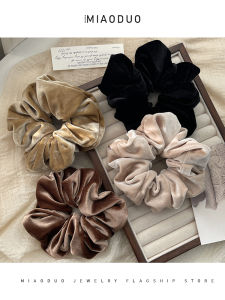 Mùa Thu Đông Velvet Hair Ties Dành Cho Nữ 2025 Mới Buộc Tóc Dây Cao Cấp Cảm Giác Dây Buộc Tóc Tròn Phụ Kiện Tóc