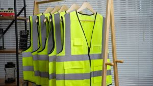 Adult Safety Vest High Visibility Reflective Vest Reflectorized Vest with Pockets and Zipper