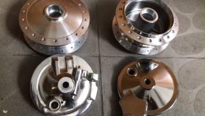 ĐÙM VÀ MÁ ĐÙM MẠ CROM DÀNH CHO HONDA DREAM WAVE @ S RS RSX BLADE 110 THẮNG ĐÙM-PHANH CƠ LÊN ZIN KHÔNG CHẾ CHÁO