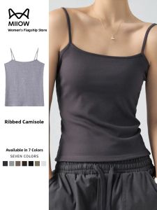 Miiow | Cat Woman Strap Vest Women Summer New Inner Wear Outer Wear Anti Light Slim Fit Beautiful Back Thin Base Top Thin Base Top