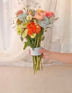 2PCS Spiral Ikebana Stem Holder Plastik Spiral Stem Holder For Vases Bloom Shaper Alat Merangkai Bunga Bulat Reusable Untuk Merangkai Bunga