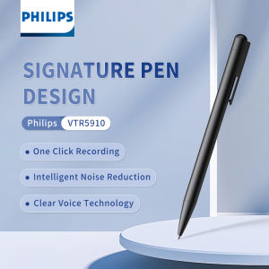 Philips Original AI Voice Recorder Pen Smart Recording WAV 16GB/64GB VTR5910