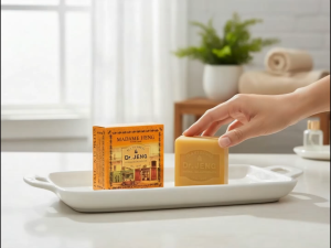 สบู่มาดามเฮง สูตร Dr.Jeng ดอกสายน้ำผึ้ง โบทานิคอล1ก้อน x50กรัม (ก้อนเล็ก)