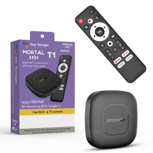 2026 New T1 Rockchip RK3518 Android 16 TV Box 8GB 128GB WiFi 6 Bluetooth 5.4 Dual UI 8K Ultra HD Smart Streaming Media Player