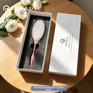 PUHUA | Massaging Anti-breakage Air Cushion Comb Steel Teeth Ice-cool Comb