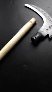 2 In 1 Sabit Kampak Multifungsi Sabit Kampak / Arit Kampak Dengan Pegangan Kayu 30cm