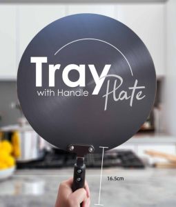 Plat panci Anti Gosong/Tatakan Alas panci pelindung wajan dengan pegangan/Heat Plate Conductor