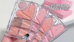 M474 Daimanpu พาเลทอายแชโดว์ บลัชออน ไฮไลท์ กลิตเตอร์ สีสวย กันน้ํา ติดทนนาน 6 สี