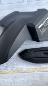 2IN1 COVER KNALPOT BEAT AIRBLADE UNIVERSAL PNP SEMUA MOTOR BEAT FI ESP DELUXE STREET NEW TAHUN 2013 - 2024 TAMENG BEAT ABS TEBAL + HUGGER SPAKBOR BELAKANG BEAT OLD FI ESP STREET 2012 - 2019 VARIO 110 2015 - 2019 SCOOPY FI 2013 - 2020 FREE STIKER WARNING