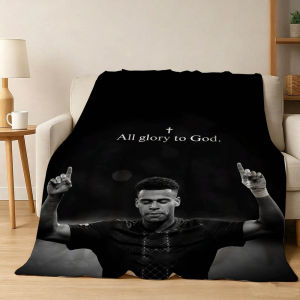 Beast Kingdom | 3D D-Desire D-Doue Football Star Blanket Flannel Blanket Soft Throw Art For Home Bedroom Decor Sofa Naps Picnic Halloween Gifts