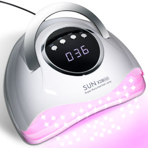 SUN X28 MAX Nail Lamp 90 LED UV Nail Dryer Professional Gel Nail Polish Curing Light with 4 Timers and Sensor Nail Salon Tools
