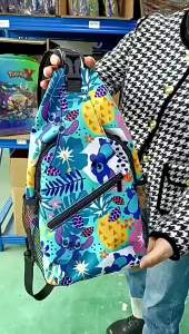 Wholesale backwoods Oxford Cloth Crossbody Bag European and American RAW Printed Chest Bag Casual Shoulder Bag