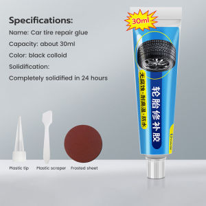 Ready in Stock: Tire Repair Glue Liquid - Strong Rubber Adhesive & Instant Strong Bond