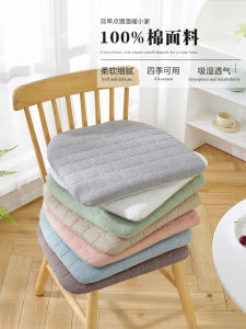 All-Season Universal Cotton Fabric Office Chair Pad Student Stool Anti-Slip Seat Cushion Home Use Assorted Sizes And Colors