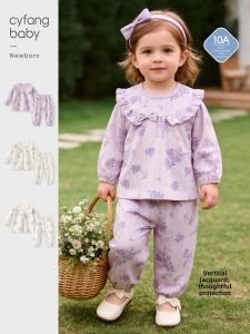 CAIYINGFANG | Cotton Stylish Baby Girl Autumn Clothing Set