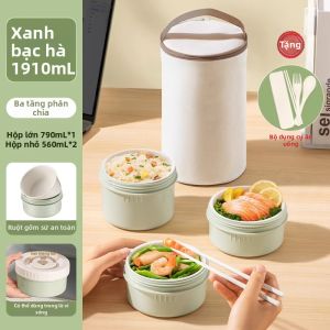 Hộp cơm cách nhiệt Supor bằng gốm an toàn khi sử dụng trong lò vi sóng