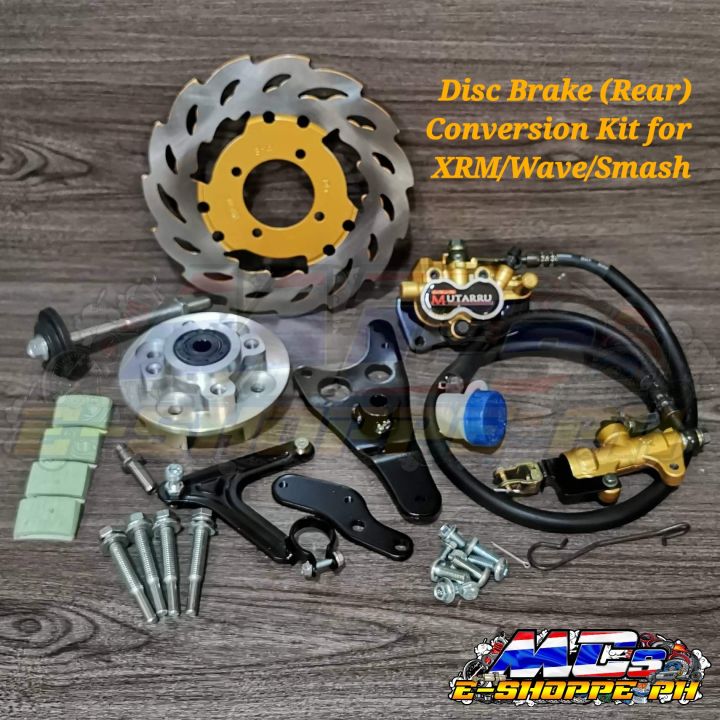 Disc Brake (Rear) Conversion Kit for Smash/Wave/XRM Lazada PH