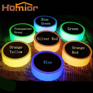 Luminous Fluorescent Night Self-adhesive Glow In The Dark Stickers Adhesive Tape Safety Security Home Decoration Warning Adhesive Tape