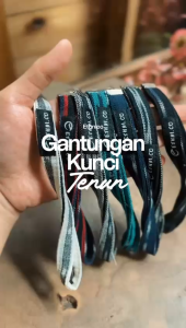 Gantungan Kunci Tenun Ikat Etnik Keychain