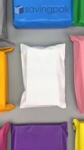 ST2T2 - 20x30 cm - Combo 100 túi nilon gói hàng 2 lớp túi niêm phong giao hàng - Tím