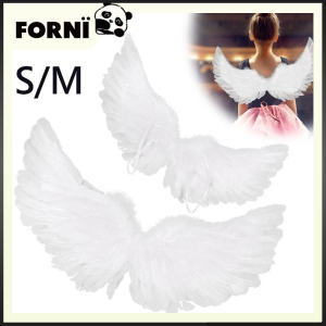 Angel Feather Wings Halloween Cosplay Costumes Props Party Decor for Birthday Christmas Accessories