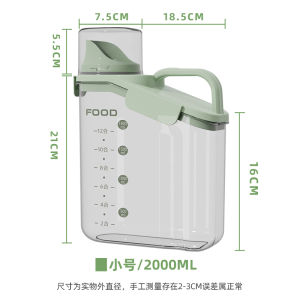 Cat Food Storage Bucket Dog Food Sealed Moisture-Proof Grain Bucket Pet Cat Food Storage Jar Snack Freeze-Dried Storage Box