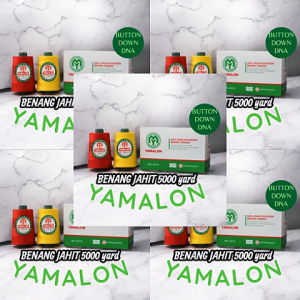 BENANG JAHIT YAMALON 5000 YARD/ 6 PCS (1/2 LUSIN
