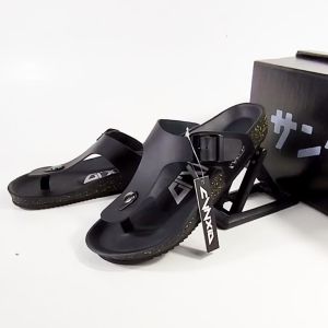 CVNXID Sandal Pria Dewasa Casual Slide Jepit black premium
