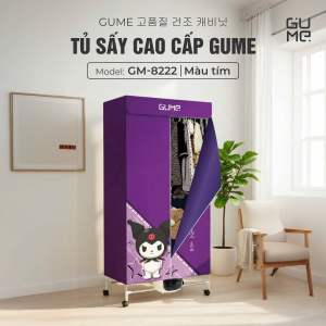 TỦ SẤY CAO CẤP GUME GM-8222 Công Suất 2000W Khối Lượng Sấy 20Kg Gấp Gọn Diệt Khuẩn Đa Năng Bh 12 Tháng