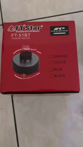 FT Star FT-51BT 5” Titanium Horn Tweeter 1600W Max Power Professional High-Frequency Speaker Driver for Stage Car Audio & PA Systems
